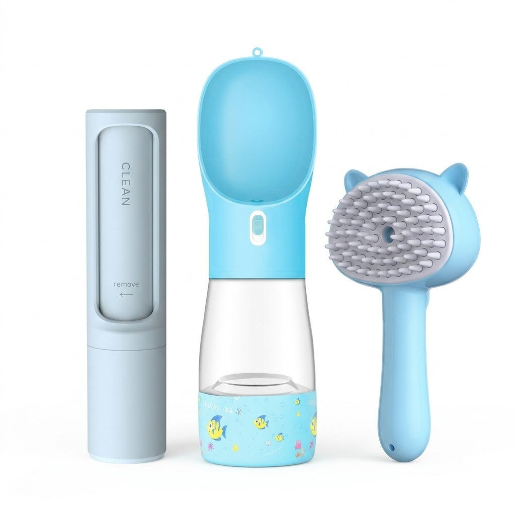 Ultimate 3-in-1 Pet Grooming & Outdoor Adventure Bundle